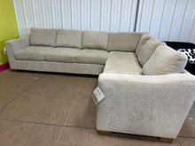 Thomasville Ellsford 2-piece Fabric Sectional, Beige! (BRAND NEW)