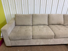 Thomasville Ellsford 2-piece Fabric Sectional, Beige! (BRAND NEW)