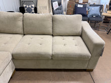 Thomasville Ellsford 2-piece Fabric Sectional, Beige! (BRAND NEW)