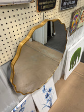 Scalloped Round Metal Wall Mirror, 31.5” x 31.5”!