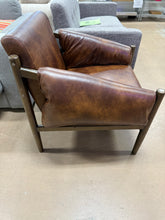 Jahzir 27.6'' Wide Vegan Leather Upholstered Accent Chair with Removable Arm Cushions! (NEW & ASSEMBLED)
