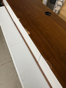 SALVAGE SPECIAL -  Minimalist Floating TV Stand, Modern Wall-Mounted Entertainment Center with 3 Drawers,Media Console,TV Console,62.99''! (DAMAGED FROM SHIPPING - HAS HARDWARE)