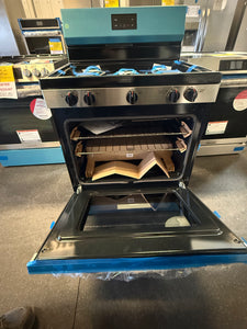 Frigidaire 30-in 5 burners 5.1-cu ft Freestanding Natural Gas Range (Stainless Steel )!! BRAND NEW(MINOR DENT ON RIGHT SIDE)!!