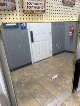 Leaderville Aluminum Framed Shatterproof Rust-Resistant Bathroom Mirror, 36” x 48”! (NEW)