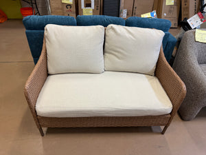 Mainstays Chelsea Outdoor Patio Loveseat! (NEW & ASSEMBLED)