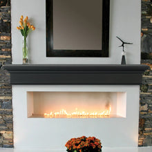The Henry Fireplace Mantel Shelf, 72” Black! (NEW IN BOX)