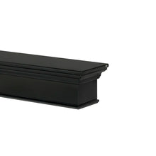 The Henry Fireplace Mantel Shelf, 72” Black! (NEW IN BOX)