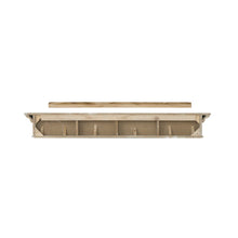 The Henry Fireplace Mantel Shelf, 72” Black! (NEW IN BOX)