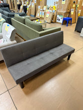Modern Faux Suede Futon Sofa Bed,70" Convertible Sleeper Sofa Bed with 3 Adjustable Backrest Angles,Futon Couch Loveseat for Small Place, Grey! (NEW)