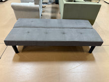 Modern Faux Suede Futon Sofa Bed,70" Convertible Sleeper Sofa Bed with 3 Adjustable Backrest Angles,Futon Couch Loveseat for Small Place, Grey! (NEW)