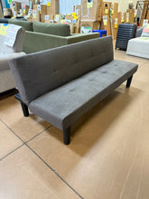 Modern Faux Suede Futon Sofa Bed,70" Convertible Sleeper Sofa Bed with 3 Adjustable Backrest Angles,Futon Couch Loveseat for Small Place, Grey! (NEW)