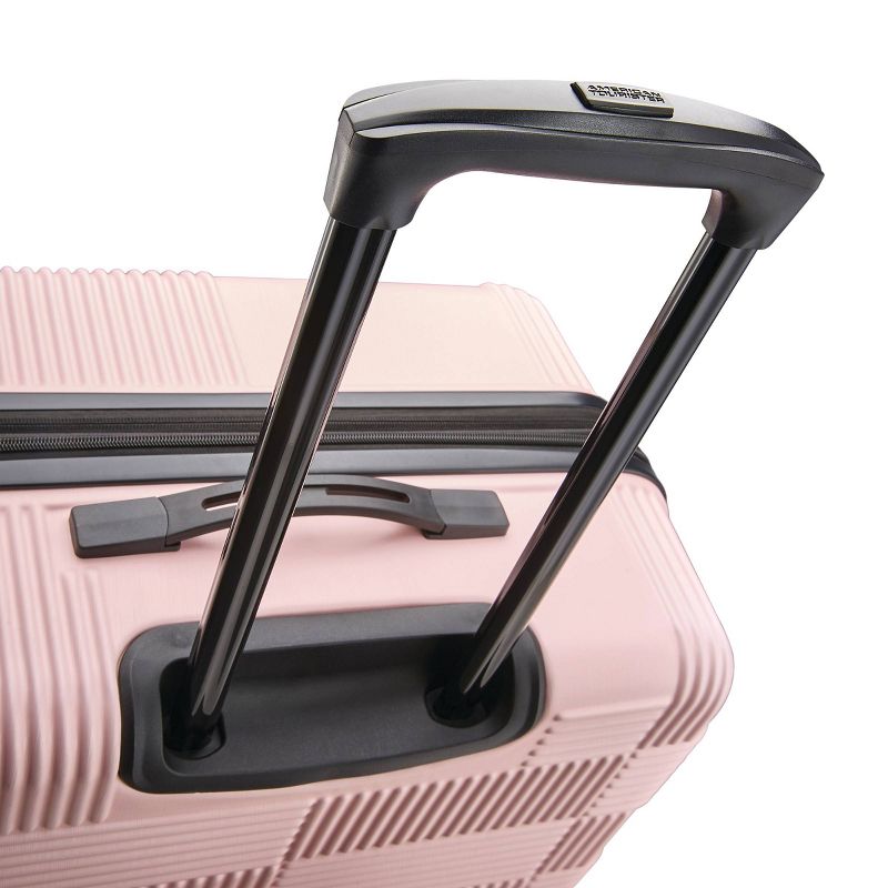 American Tourister NXT Checkered Hardside Carry On Spinner Suitcase**N