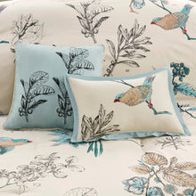 Quincy Reversible 7 Piece Printed Cotton Twill Comforter Set, Queen Size! (NEW IN PACK)