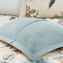 Quincy Reversible 7 Piece Printed Cotton Twill Comforter Set, Queen Size! (NEW IN PACK)