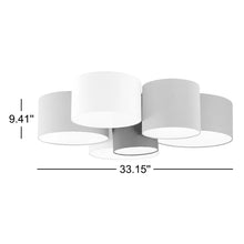 Beckman 6 -Light 33.15" Flush Mount! (BRAND NEW)