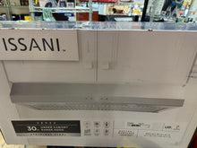 Vissani 30 in. 340 CFM Convertible Under Cabinet Range Hood in Stainless Steel with Electronic Touch Controls! (NEW IN BOX)