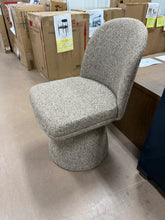Upholstered Swivel Dining Side Chair, Single Chair! (NEW)