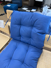 Outdoor 4'' Seat / Back Cushion, Blue, Set of 2! (NEW)