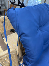 Outdoor 4'' Seat / Back Cushion, Blue, Set of 2! (NEW)