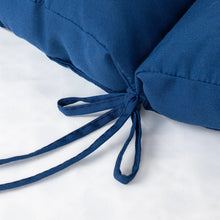 Outdoor 4'' Seat / Back Cushion, Blue, Set of 2! (NEW)