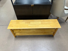 48” Shelved Storage Bench! (NEW - ASSEMBLED)