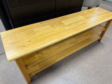 48” Shelved Storage Bench! (NEW - ASSEMBLED)