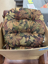 19-Inch Rounded Back Tapestry Chair Cushions (Set Of 4)