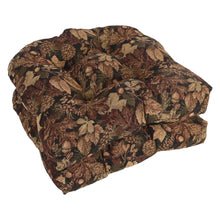 19-Inch Rounded Back Tapestry Chair Cushions (Set Of 4)