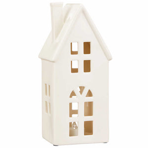 Ceramic Holiday Village, 8 pieces (Missing two smallest houses)- NEW IN BOX!!!