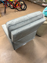 Baby Relax Addison Swivel Gliding Recliner, Gray!! NEW AND ASSEMBLED(MINOR SHIPPING INDENT)!!
