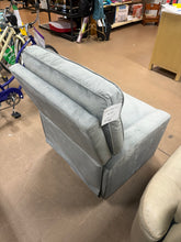 Baby Relax Addison Swivel Gliding Recliner, Gray!! NEW AND ASSEMBLED(MINOR SHIPPING INDENT)!!