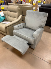 Baby Relax Addison Swivel Gliding Recliner, Gray!! NEW AND ASSEMBLED!!