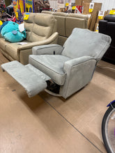 Baby Relax Addison Swivel Gliding Recliner, Gray!! NEW AND ASSEMBLED!!