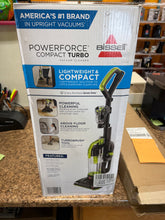 BISSELL PowerForce Compact Turbo, Bagless, Upright Vacuum, Powerful Suction, East Empty Dirt Tank, Lightweight, High Reach Wand, 2690, Green & Black