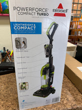 BISSELL PowerForce Compact Turbo, Bagless, Upright Vacuum, Powerful Suction, East Empty Dirt Tank, Lightweight, High Reach Wand, 2690, Green & Black
