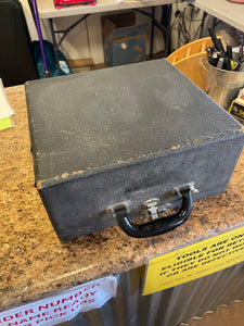 Vintage Royal portable typewriter, likely from the 1930s or 1940s
