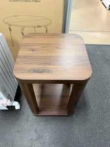 Better Homes & Gardens Juliet End Table, Walnut! (NEW & ASSEMBLED)