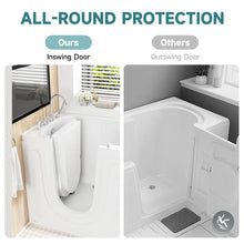 52" x 30" Walk-In Bathtub with Inswing Door & Shower Sprayer! (BRAND NEW - LEFT SIDE!)