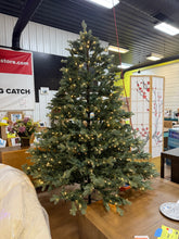 9FT Pre-Lit Christmas Tree with 1150 Warm White LED Lights, 4368 PE PVC Tips, Hinged Branches, and Sturdy Metal Stand! (NEW OUT OF BOX!) - (CANNOT BE PICKED UP UNTIL 11/29/25 3PM)