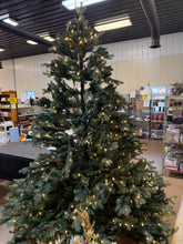 9FT Pre-Lit Christmas Tree with 1150 Warm White LED Lights, 4368 PE PVC Tips, Hinged Branches, and Sturdy Metal Stand! (NEW OUT OF BOX!) - (CANNOT BE PICKED UP UNTIL 11/29/25 3PM)