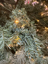 9FT Pre-Lit Christmas Tree with 1150 Warm White LED Lights, 4368 PE PVC Tips, Hinged Branches, and Sturdy Metal Stand! (NEW OUT OF BOX!) - (CANNOT BE PICKED UP UNTIL 11/29/25 3PM)