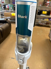 Shark Clean and Empty Bagless Cordless HEPA Filtration Stick Vacuum and Auto-Empty System Multi-Surfaces in White/Peacock! (USED - CLEAN - WORKS GREAT!)