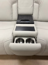 Alton Leather Power Reclining Sofa with Power Headrests and BUILT IN FRIDGE!! (BRAND NEW)