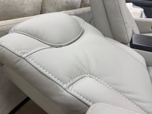 Alton Leather Power Reclining Sofa with Power Headrests and BUILT IN FRIDGE!! (BRAND NEW)