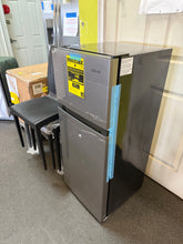 Vissani 4.5 cu. ft. 2-Door Mini Refrigerator in Platinum Steel with Freezer! (BRAND NEW - DENTED)