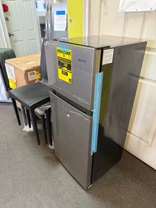 Vissani 4.5 cu. ft. 2-Door Mini Refrigerator in Platinum Steel with Freezer! (BRAND NEW - DENTED)