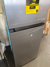 Vissani 4.5 cu. ft. 2-Door Mini Refrigerator in Platinum Steel with Freezer! (BRAND NEW - DENTED)
