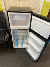 Vissani 4.5 cu. ft. 2-Door Mini Refrigerator in Platinum Steel with Freezer! (BRAND NEW - DENTED)