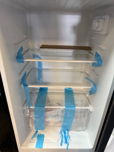 Vissani 4.5 cu. ft. 2-Door Mini Refrigerator in Platinum Steel with Freezer! (BRAND NEW - DENTED)