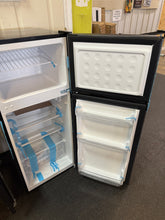Vissani 4.5 cu. ft. 2-Door Mini Refrigerator in Platinum Steel with Freezer! (BRAND NEW - DENTED)